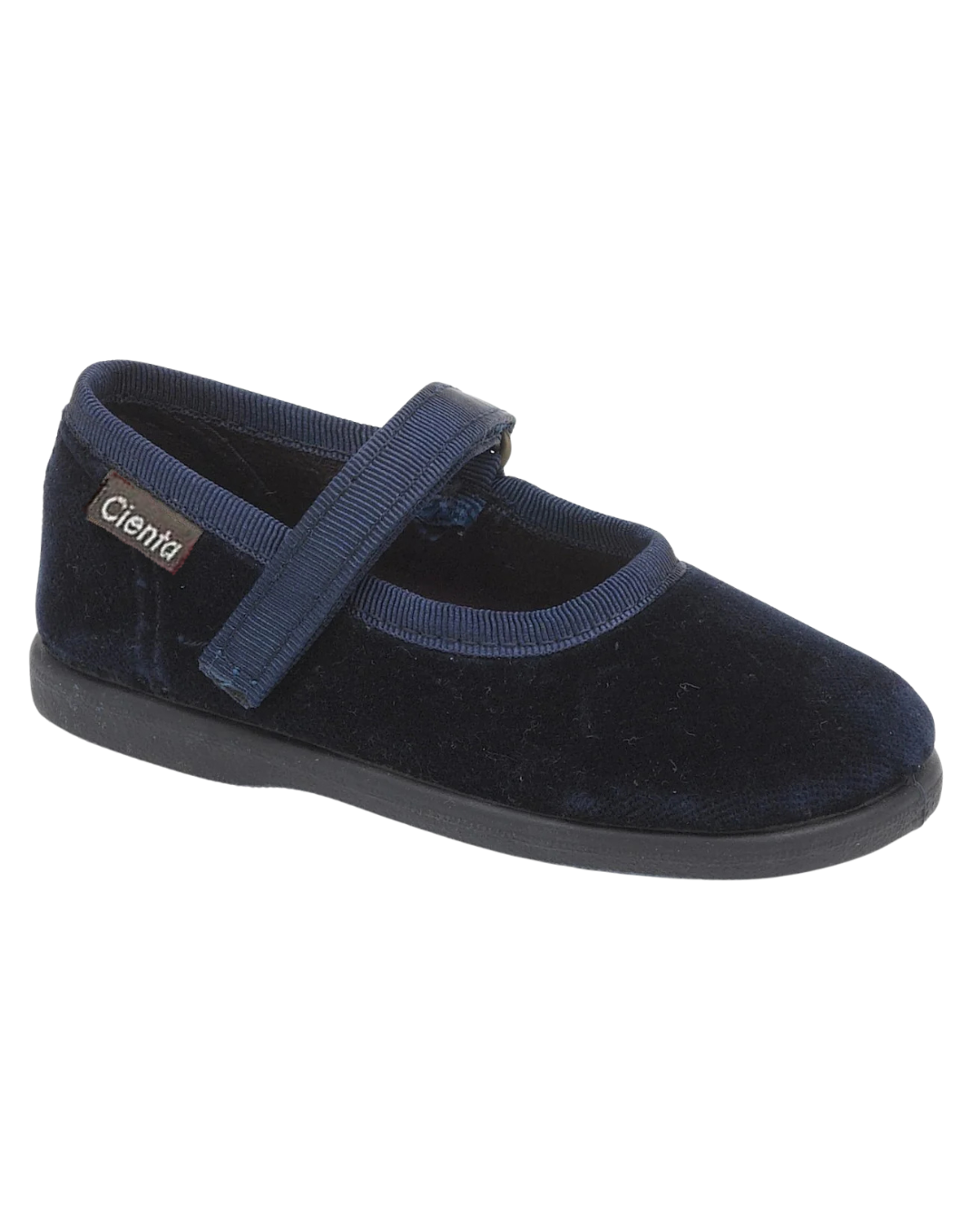 Cienta Mary Jane - Navy Velvet