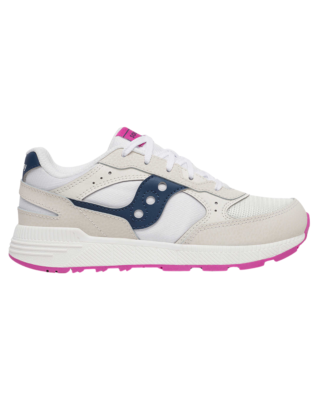 Saucony Eclipse - White/Navy/Pink